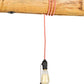 Meyda Lighting Hounds Tooth 60" 4-Light Cypress Wood Island Pendant Light