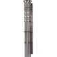 Meyda Lighting Hudson House 10" Brushed Stainless Steel Wall Sconce With Rainstone Idalight Shade