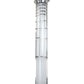 Meyda Lighting Hudson House 11" Brushed Stainless Steel Wall Sconce With Rainstone Idalight Shade