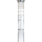 Meyda Lighting Hudson House 11" Brushed Stainless Steel Wall Sconce With Rainstone Idalight Shade