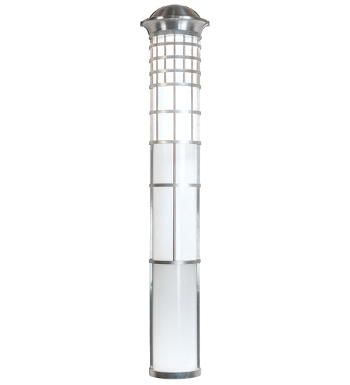 Meyda Lighting Hudson House 11" Brushed Stainless Steel Wall Sconce With Rainstone Idalight Shade