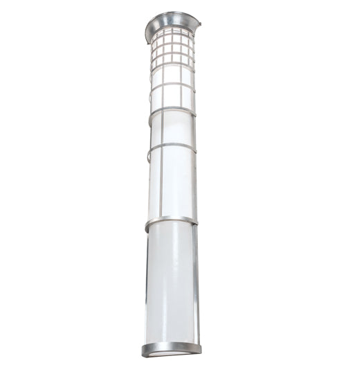 Meyda Lighting Hudson House 11" Brushed Stainless Steel Wall Sconce With Rainstone Idalight Shade
