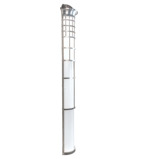 Meyda Lighting Hudson House 11" Brushed Stainless Steel Wall Sconce With Rainstone Idalight Shade