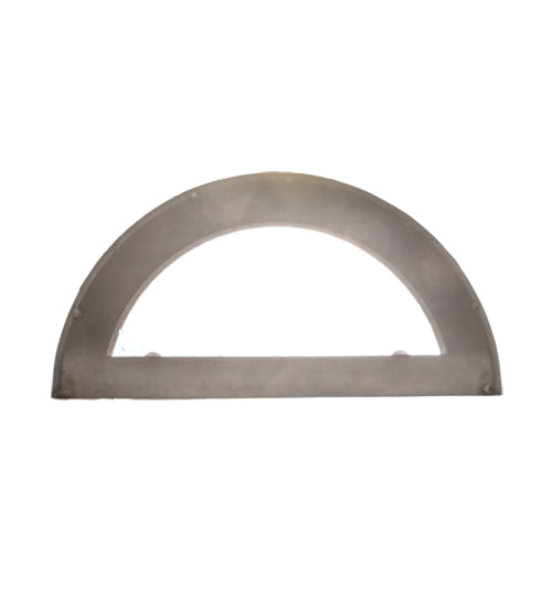 Meyda Lighting Hudson House 11" Brushed Stainless Steel Wall Sconce With Rainstone Idalight Shade