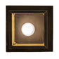Meyda Lighting Hyde Park 13" Craftsman Brown "H" Mission Pendant Light With Beige Botticino Idalight Shade