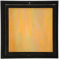 Meyda Lighting Hyde Park 14" Craftsman Brown On Brass Double Bar Mission Flush Mount Light With Beige Iridescent Shade Glass
