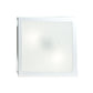 Meyda Lighting Hyde Park 17" 2-Light White Regents Pendant Light With White Shade Glass