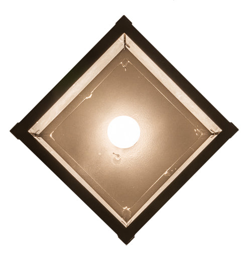 Meyda Lighting Hyde Park 18" Oil Rubbed Bronze Bambuseae Pendant Light With Fleshtone Idalight Shade