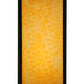 Meyda Lighting Hyde Park 22" 2-Light Craftsman Brown Double Bar Mission Flush Mount Light With Beige Art Shade Glass
