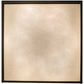 Meyda Lighting Hyde Park 29" 6-Light Craftsman Brown Winter Pine Flush Mount Light With Beige Art & Clear Seeded Shade Glass