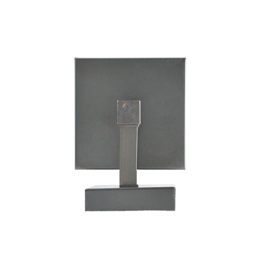 Meyda Lighting Hyde Park 5" Craftsman Brown Double Bar Mission Wall Sconce With Beige Iridescent Shade Glass