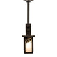 Meyda Lighting Hyde Park 54" 5-Light Oil Rubbed Bronze Ginko Leaf Chandelier With Fleshtone Idalight Shade