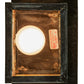 Meyda Lighting Hyde Park 8" Verdigris T Mission Left Dragonfly Wall Sconce With Beige Irridescent Shade Glass