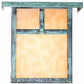 Meyda Lighting Hyde Park 8" Verdigris "T" Mission Wall Sconce With Beige Art Shade Glass