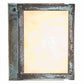 Meyda Lighting Hyde Park 8" Verdigris "T" Mission Wall Sconce With Beige Art Shade Glass