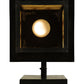 Meyda Lighting Hyde Park 9" Craftsman Brown Double Bar Mission Straight Arm Wall Sconce With Beige Shade Glass