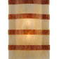 Meyda Lighting IL Bacco 17" 2-Light Wall Sconce With Sahara Taupe & Ambra Siena Idalight Shade