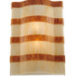 Meyda Lighting IL Bacco 17" 2-Light Wall Sconce With Sahara Taupe & Ambra Siena Idalight Shade