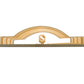 Meyda Lighting IL Bacco 17" 2-Light Wall Sconce With Sahara Taupe & Ambra Siena Idalight Shade