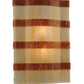 Meyda Lighting IL Bacco 17" 2-Light Wall Sconce With Sahara Taupe & Ambra Siena Idalight Shade