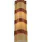 Meyda Lighting IL Bacco 7" 2-Light Wall Sconce With Sahara Taupe & Ambra Siena Idalight Shade
