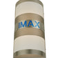 Meyda Lighting IMAX 12" 2-Light Nickel Wall Sconce With White Statuario Idalight Shade