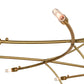 Meyda Lighting ISON 84" 18-Light Natural Brass Chandelier