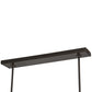 Meyda Lighting Ice Cube 41" 8-Light Timeless Bronze Island Chandelier With Clear Seeded Shade Glass