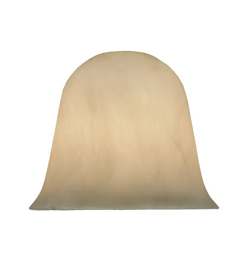 Meyda Lighting Ida Bell 6"W x 5"H White Swirl Acrylic Shade
