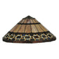 Meyda Lighting Ilona 18" Multi-Colored Shade Glass