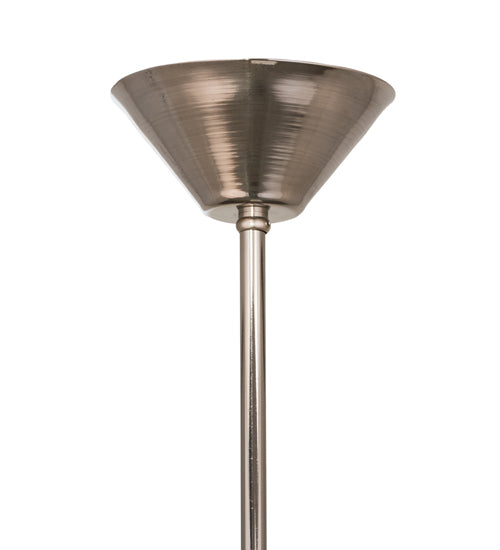 Meyda Lighting Imperial 6" Hammered Copper & Stainless Steel Mini Pendant Light