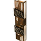 Meyda Lighting Indigo 12" 4-Light Burnished Transparent Copper Wall Sconce With White Statuario Idalight Shade Glass