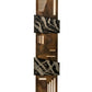 Meyda Lighting Indigo 12" 4-Light Burnished Transparent Copper Wall Sconce With White Statuario Idalight Shade Glass