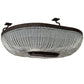 Meyda Lighting Innsbruck 84" 14-Light Semi-flush Mount Light With Clear Crystal Shade