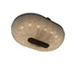Meyda Lighting Innsbruck 84" 14-Light Semi-flush Mount Light With Clear Crystal Shade