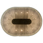 Meyda Lighting Innsbruck 84" 14-Light Semi-flush Mount Light With Clear Crystal Shade