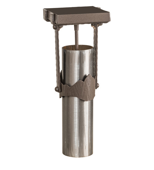 Meyda Lighting Iron Mountain 8" Sophia Sepia Flush Mount Light
