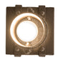 Meyda Lighting Iron Mountain 8" Sophia Sepia Flush Mount Light