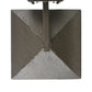Meyda Lighting Irwindale 12" Oil Rubbed Bronze Wall Sconce With Beige Shade Glass