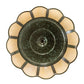 Meyda Lighting Islington 13" 3-Light Tarnished Copper Pendant Light With Beige Botticino Idalight Shade
