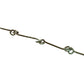 Meyda Lighting Islington Catenary 32" 3-Light Tarnished Copper Pendant Light With Beige Botticino Idalight Shade