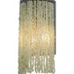 Meyda Lighting Jade 8" 2-Light Black Chrome Over Nickel Charm Wall Sconce With Green Jadestone Shade