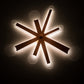 Meyda Lighting Jax 12" LED Autumn Blaze Wall Sconce With Contrail Mist Idalight Shade