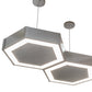 Meyda Lighting Jefferson 88" LED Nickel Island Pendant Light With White Statuario Idalight Shade