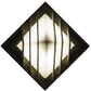 Meyda Lighting Jerabeck 8" LED Oil Rubbed Bronze Pendant Light With Whitestone Idalight Shade Glass
