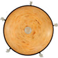 Meyda Lighting Jeri 37" 5-Light Cajun Spice Pendant Light With Beige Tawnyrock Idalight Shade Glass