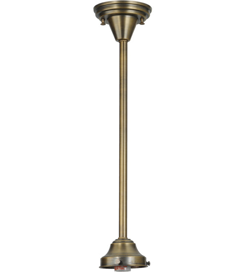 Meyda Lighting Jeweled Beehive 8" Antique Brass Mini Pendant Light With Multi-Colored Shade Glass