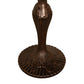 Meyda Lighting Jeweled Grape 23" Mahogany Bronze Table Lamp With Mulit-Colored Shade Glass