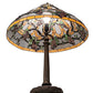 Meyda Lighting Jeweled Grape 31" Mahogany Bronze Table Lamp With Multi-Colored Stained Shade Glass