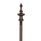 Meyda Lighting Jeweled Rose 21" 2-Light Mahogany Bronze "S" Cluster Table Lamp Base